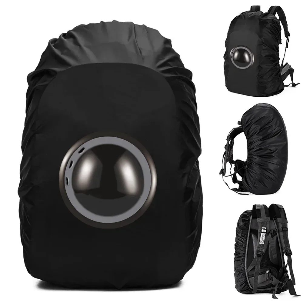 juste de pluie étanche pour sac à dos, sac de sport en plein air, housse anti-poussière, sac de protection, série window, 20-70l
