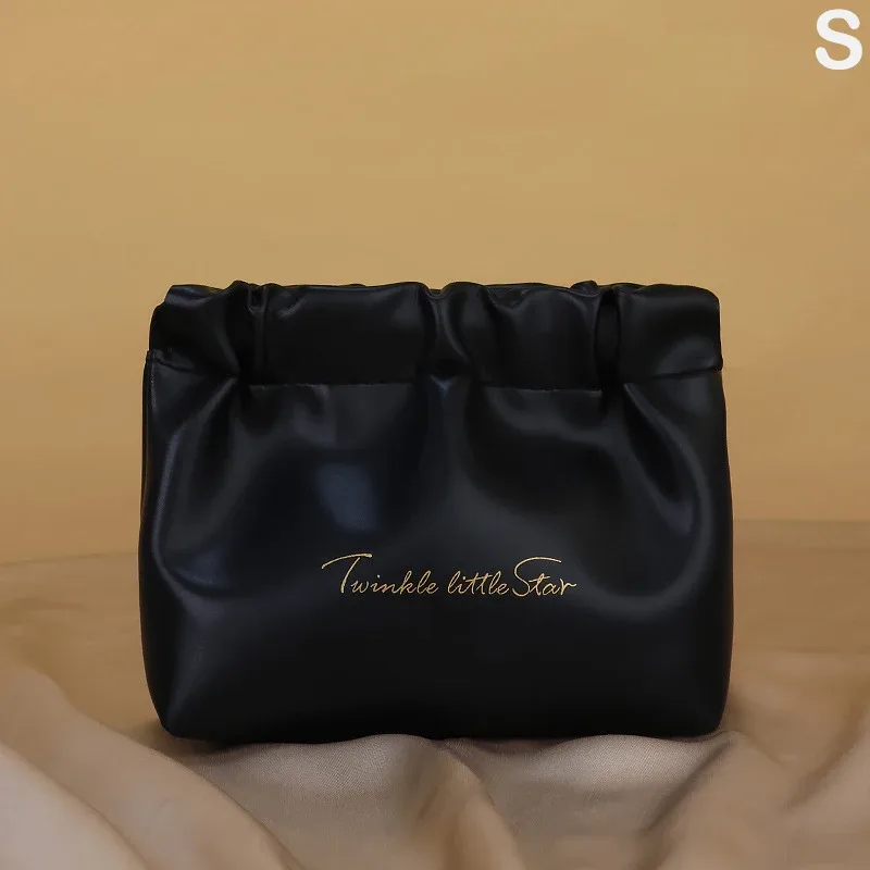 pochette de rangement portable en pu pour maquillage, mini rouge à lèvres, clés, bijoux, organiseur numérique, petite trousse de toilette pour femmes