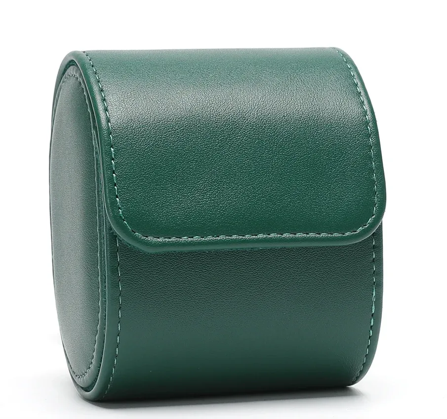 étui à montre personnalisé avec logo, en cuir pu de luxe, gravure de nom, organiseur pour hommes à 1, 2 ou 3 emplacements, boîte à montre de voyage, cadeau pour femmes, boîte de présentation de montre