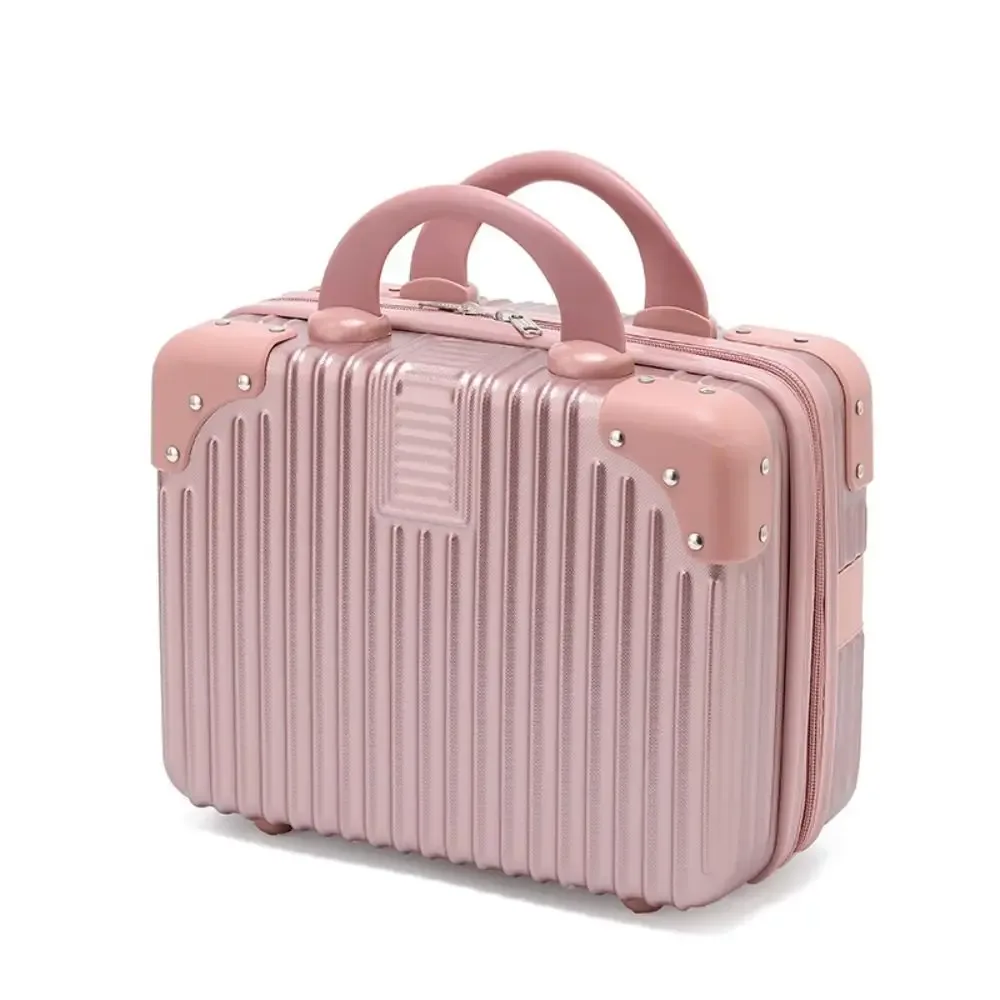 ventes flash : valise de voyage 14 pouces, mini trousse de maquillage, organiseur de voyage, valise cabine pou