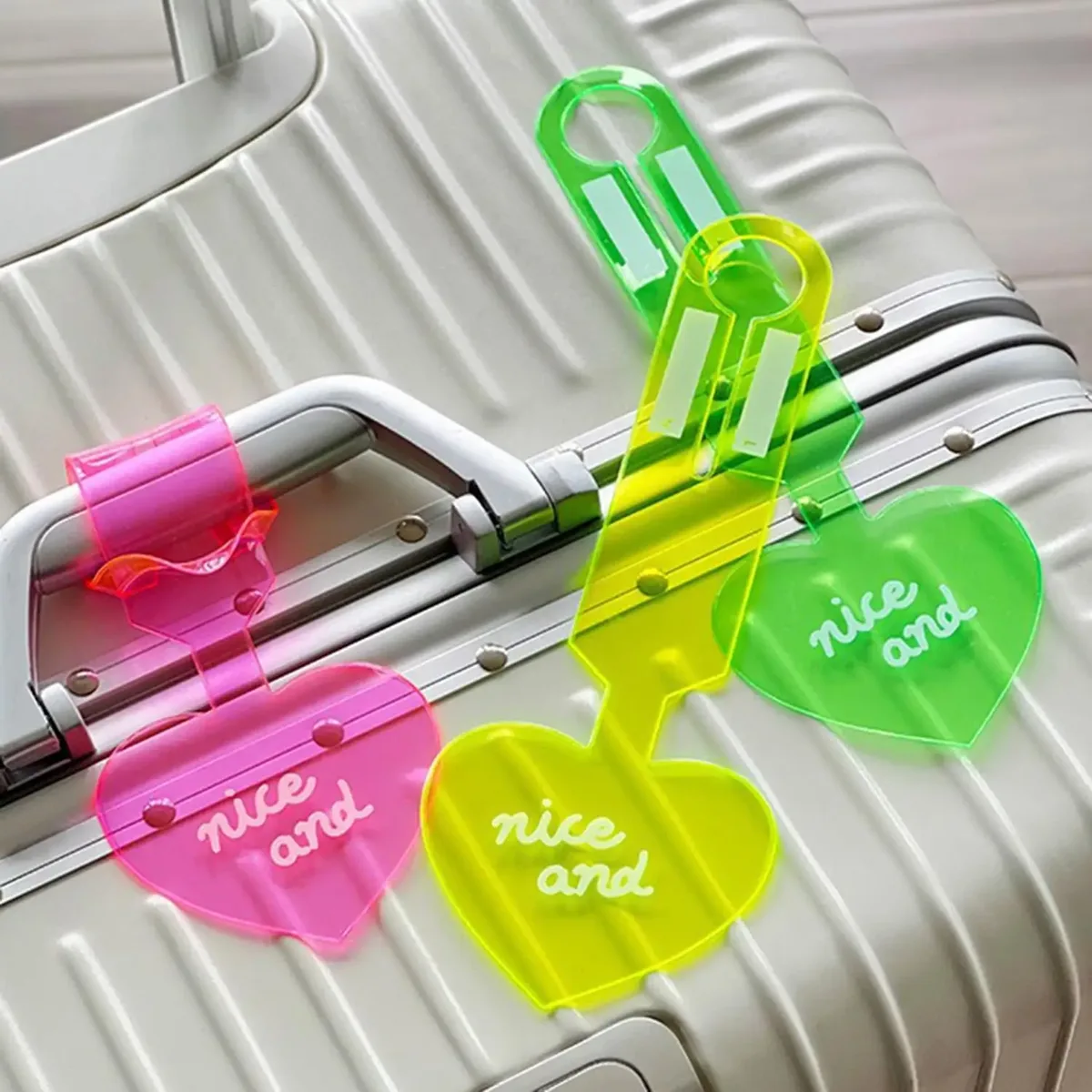 étiquette de bagage structurels ente portable, étiquette de valise en pvc anti-perte, étiquette de bagage colo