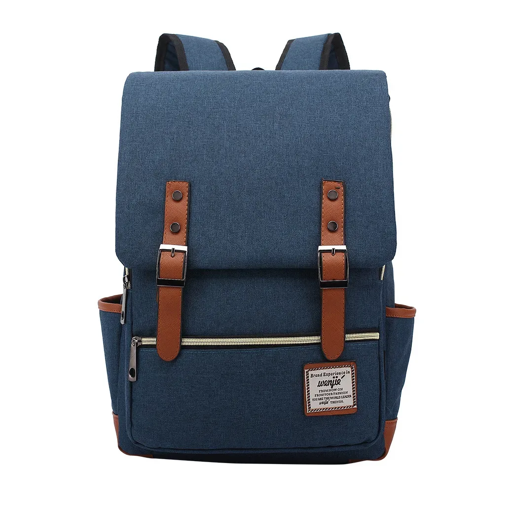 sac à dos vintage pour ordinateur portable, sacs en toile pour femmes, sacs de voyage décontractés en toile pour hommes, sacs rétro décontractés, sacs d'école pour adolescents #