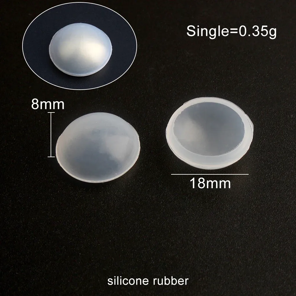 20 pièces/50pcs sac bas pied clou serrure siège housse de protection anti-dérapant résistant à l'usure portefeuille sac à main bas couverture en silicone