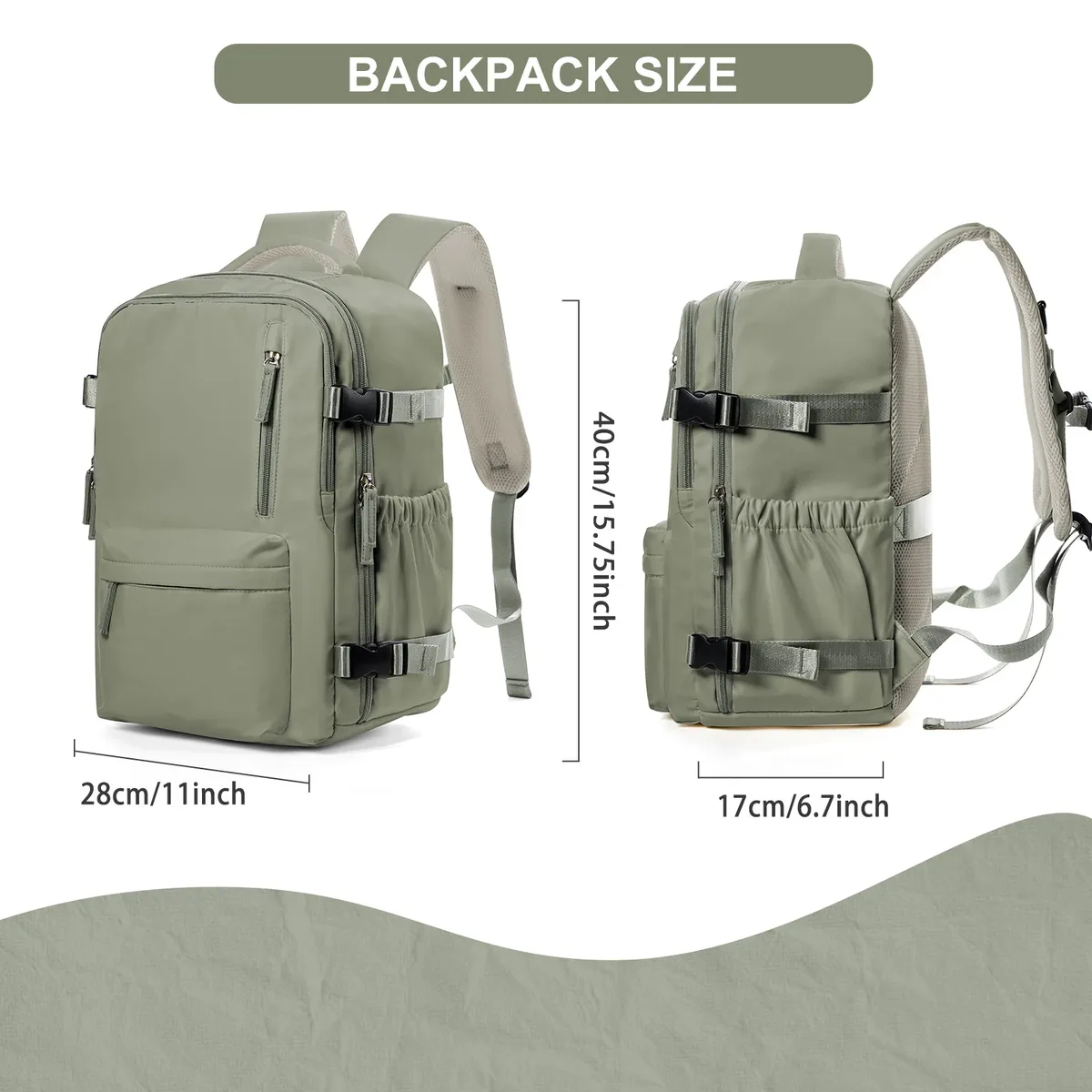 sac à dos pour hommes sac à dos de voyage sac de cabine taille ryanair 40x20x25 sac à dos grand cahier d'affaires étanche femme sac à dos cadeau