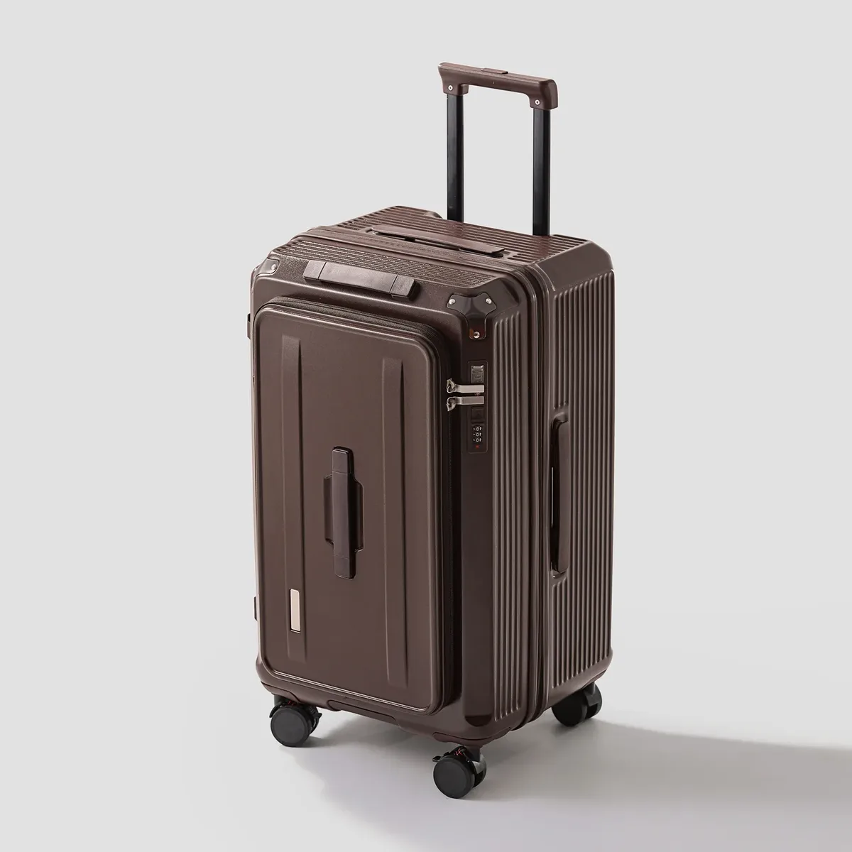 bagage extensible, boîtier de chariot épais de grande capacité, valise de voyage de 24 pouces, bagage avec serrure à combinaison, robuste et du
