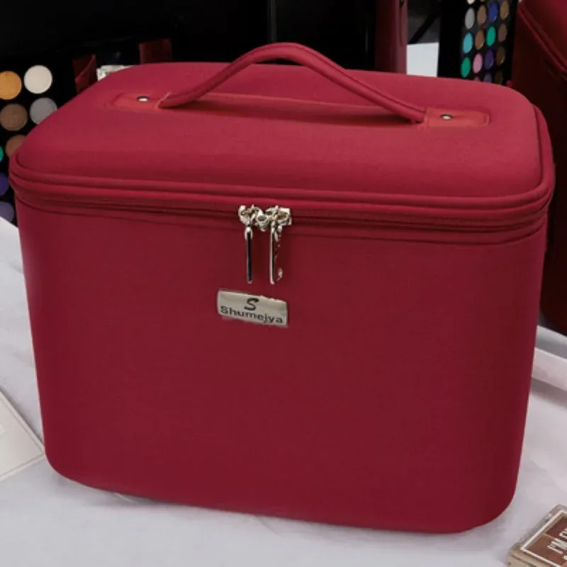 trousse de maquillage femme, sac de toilette cosmétique, boîte à cosmétiques, valise de rangement pour maquillage 2026