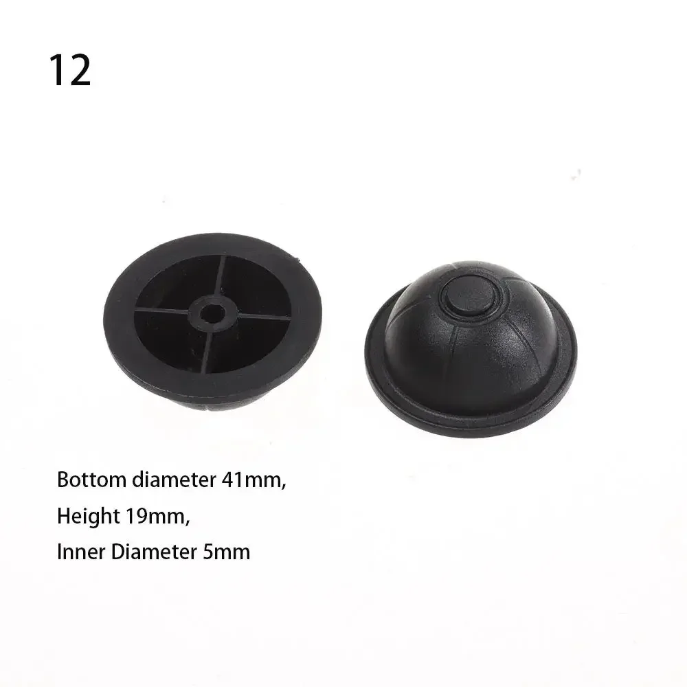 10 pièces de haute qualité bricolage artisanat sac accessoires sac remplacement bagages pieds tampons en plastique goujon valise support pieds