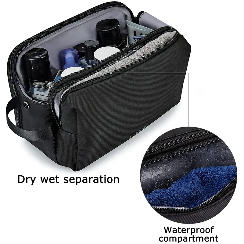 buylor – sac à cosmétiques de voyage, trousse de maquillage étanche à fermeture éclair suspendue, organisateur nécessaire, pochette de rangement, trousse de toilette et de lavage