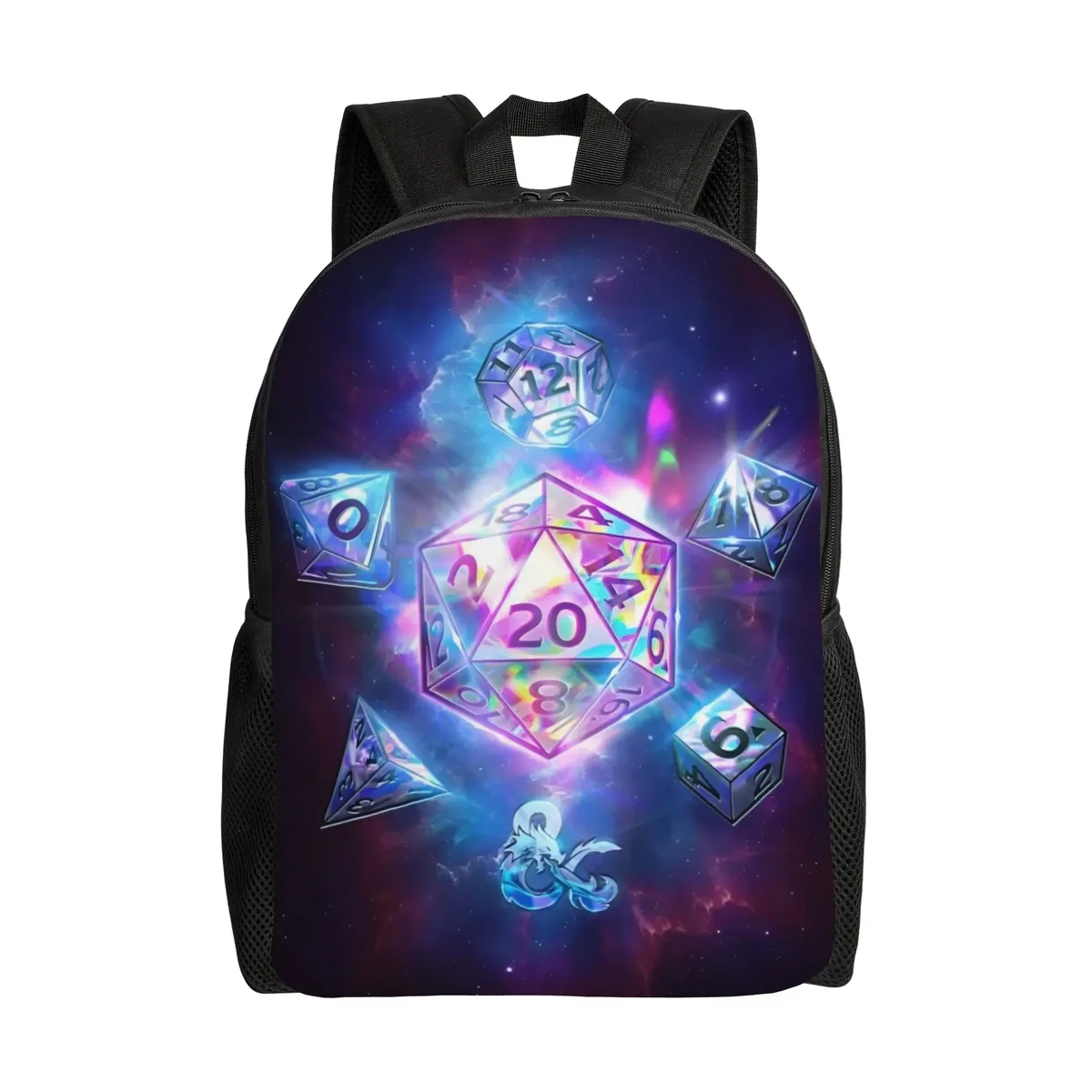 sac à dos dungeon dragon dnd pour hommes et femmes, sac à dos cool pour étudiants et professionnels, sac à bandoulière pour ordinateur portable, cadeau