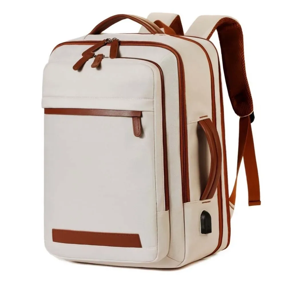 sac à dos pour ordinateur portable de grande capacité, résistant aux éclaboussures d'eau, résistant à l'usure, extensible, sangle ergonomique, fermeture éclair durable