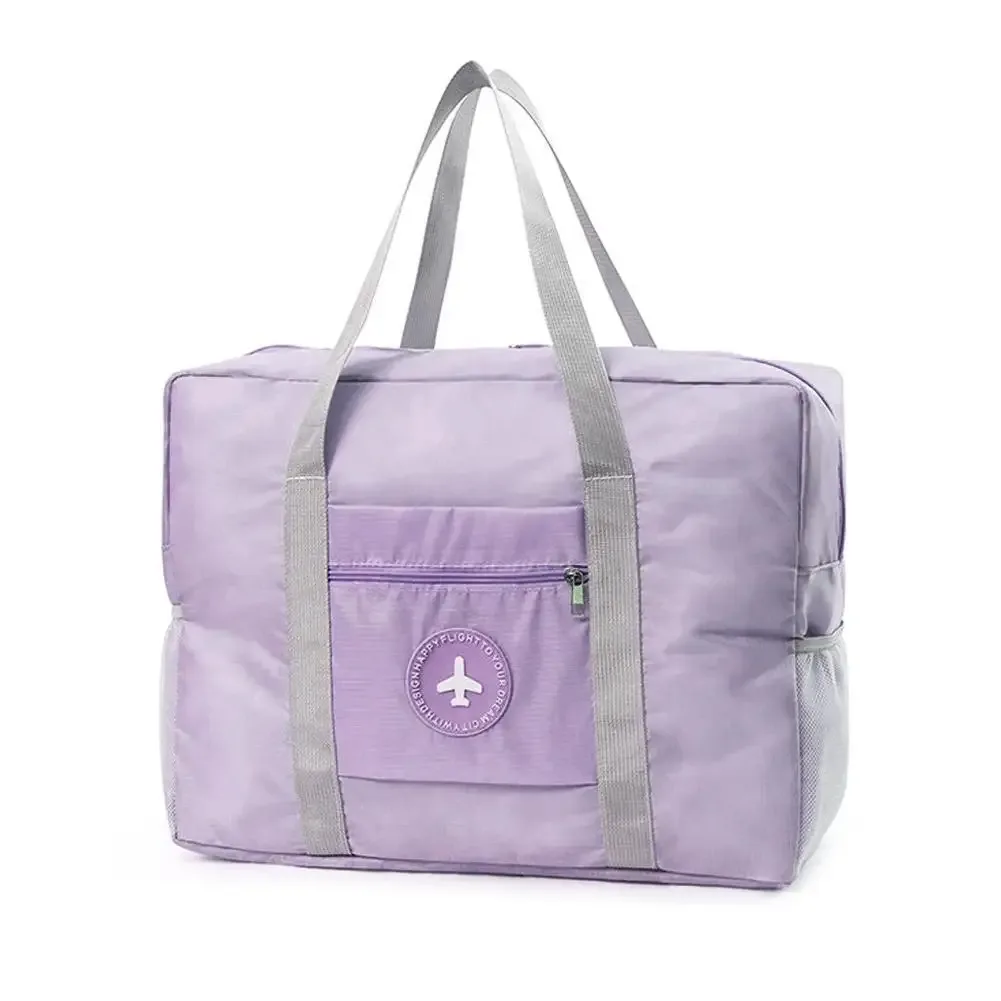 sac de voyage pliable pour avion, sac de rangement épaissi à porter à la main, grande capacité, sacs à main portables pour bagages