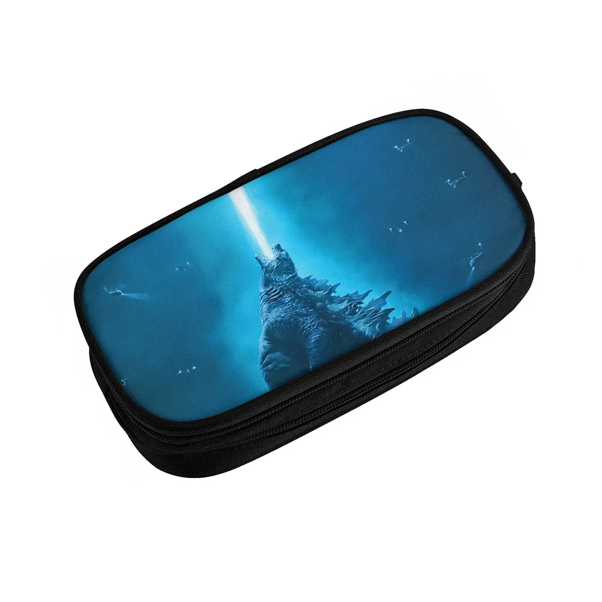 1 pièce Trousse de rangement pour crayons et stylos GODZILLA, grande capacité, pour étudiants