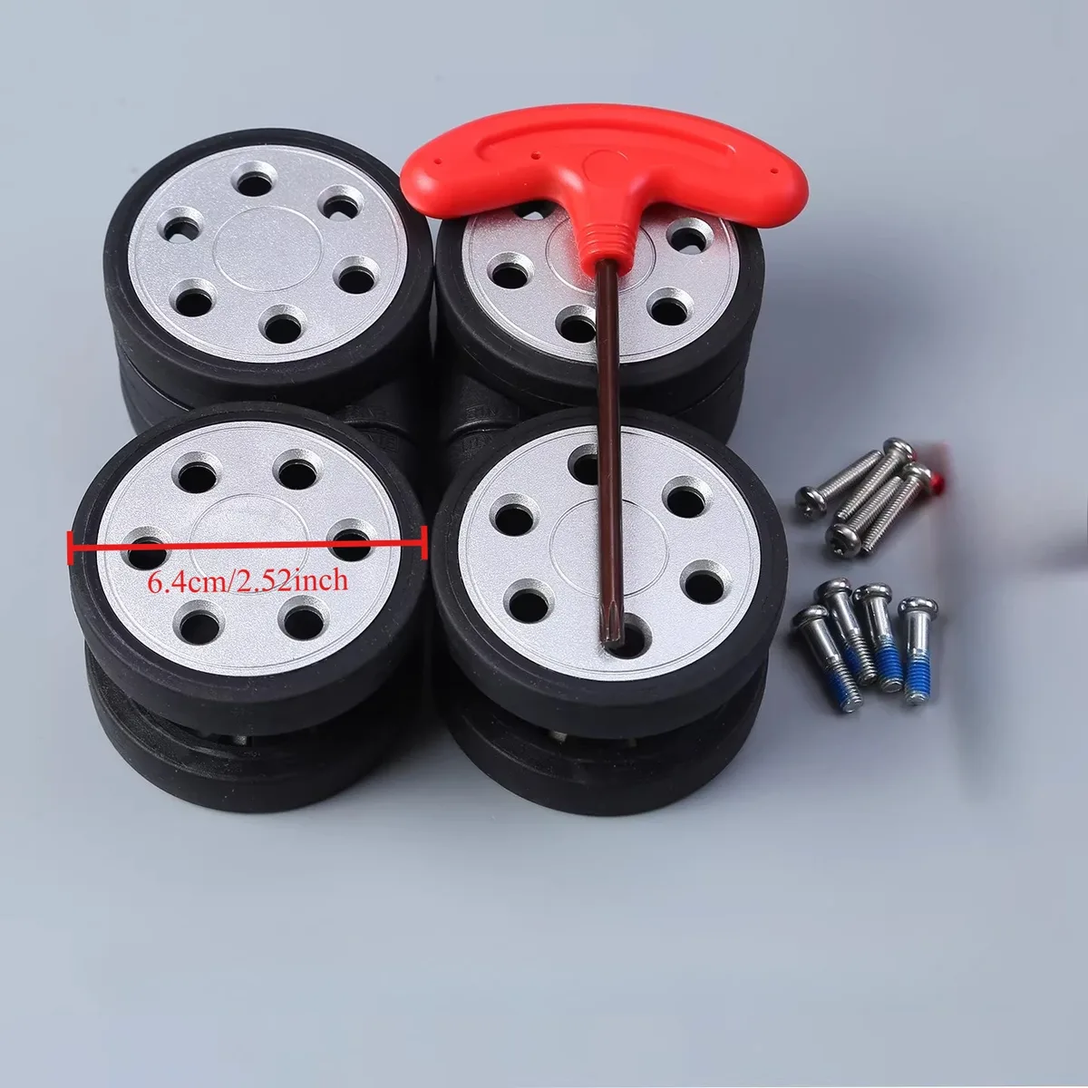 accessoires de valise adaptés aux roues de valises rimowa, remplacement, réparation de valises de voyage, roulettes universelles à roulement fluide