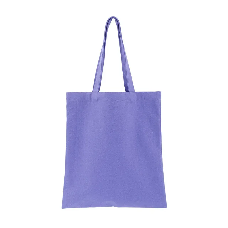 sac fourre-tout en toile vierge personnalisable avec logo, vente en gros, sac de shopping écologique coloré et tendance