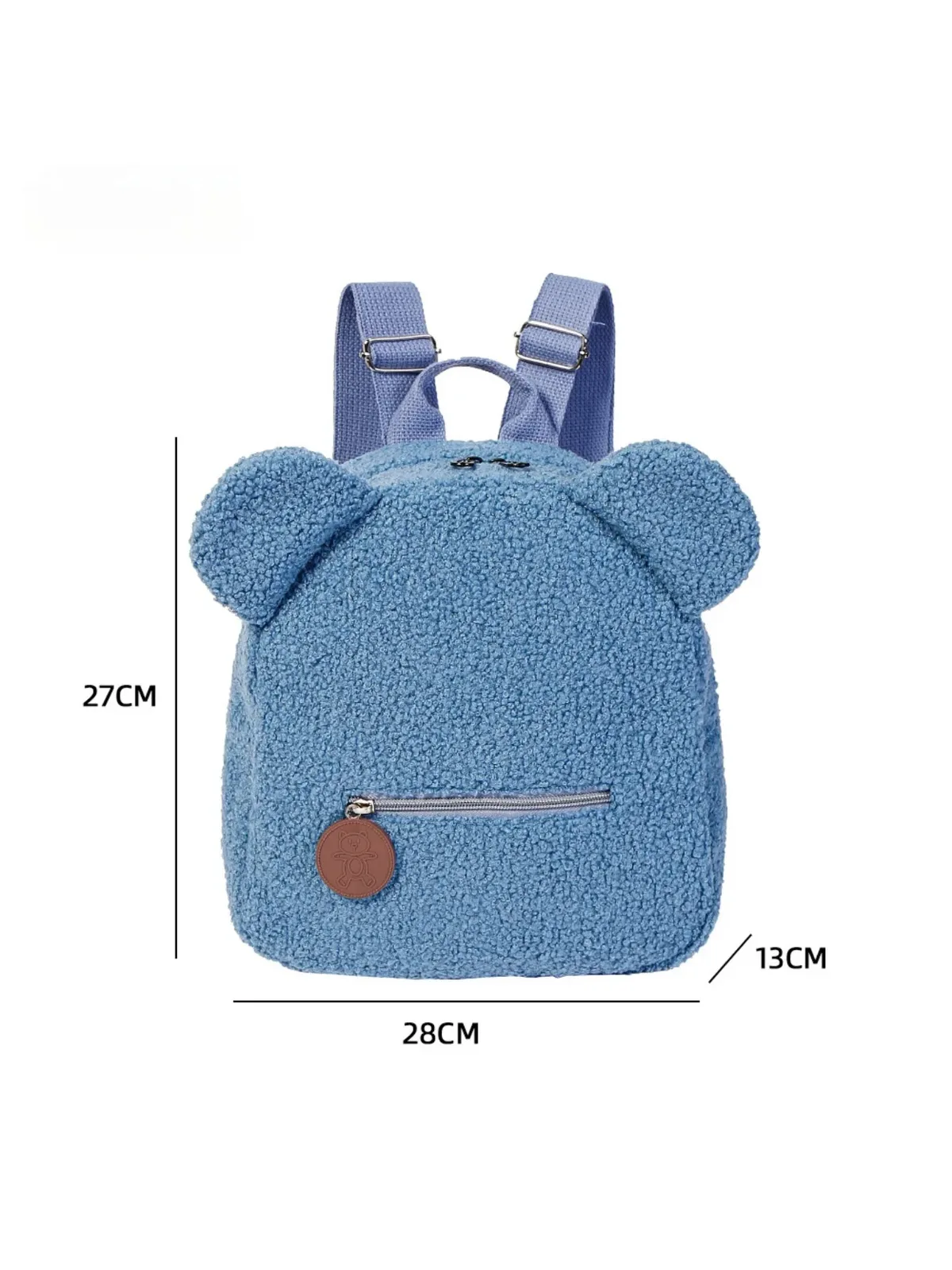 sac à dos ours en peluche pour femmes, sac de voyage doux, sac à dos mignon de dessin animé, sac cadeau pour enfants, sac à dos de loisirs à la mode avec oreilles d'ours