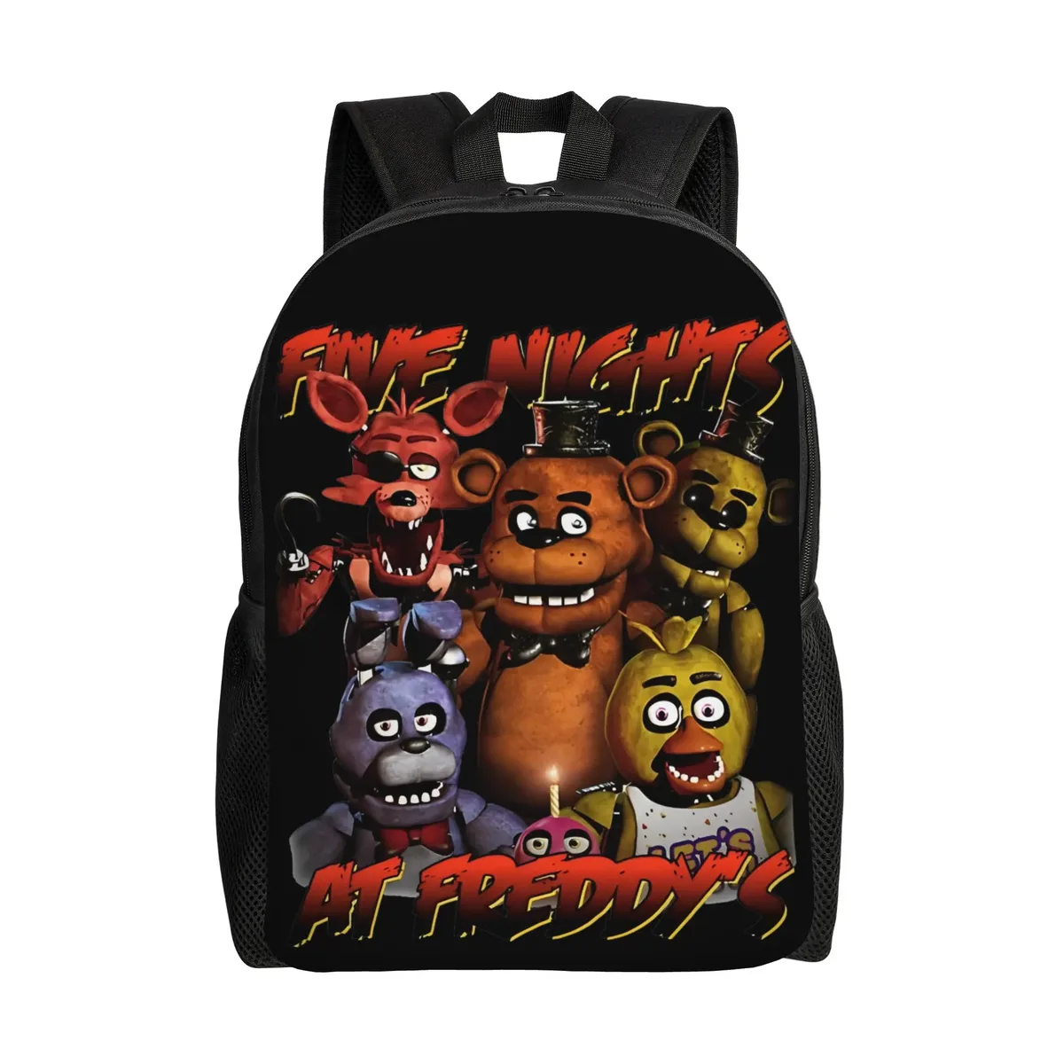 sac à dos foxy fnaf it's me cool, cadeau pour le lycée, la randonnée, les voyages, sac à dos de jeu freddy pour hommes et femmes, sacs en toile pour l'université