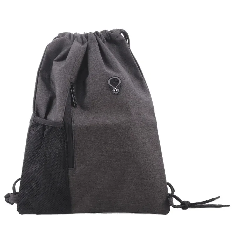 sac à dos léger unisexe avec cordon de serrage de proximité, sac à dos de sport, sacs d'école, sacs de plage de voyage, mode décontractée, hommes et femmes
