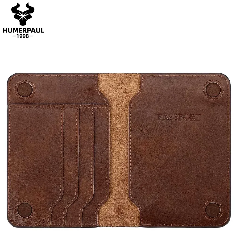 porte-passeport en cuir véritable pour hommes et femmes, couverture, portefeuille, essentiels de voyage, rfid, porte-carte de crédit, accessoires de voyage internationaux