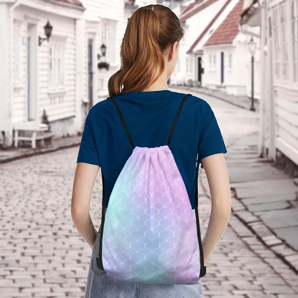 sac à dos personnalisé avec cordon de serrage, sac de sport léger, sac de voyage, sac de sport multifonctionnel, sac de rangement pour la vie quotidienne, cadeau
