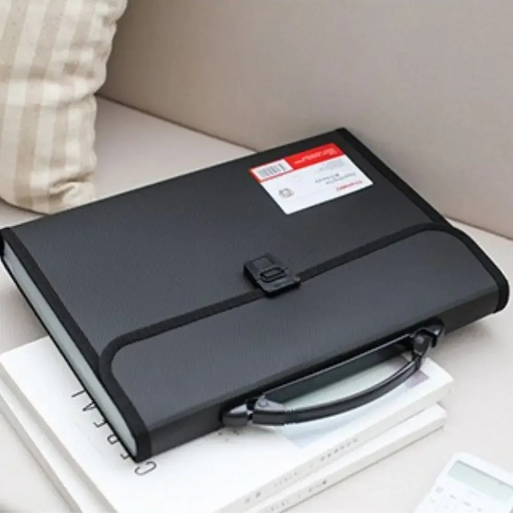 Porte-documents extensible A4 à 13 pochettes, classeur accordéon, sac de rangement pour documents, organiseur de documents, portefeuille de rangement