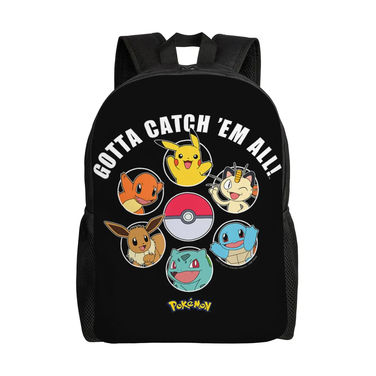 sacs à dos pokemon fuecoco stats daypack mochila journey retro sac à dos lavable