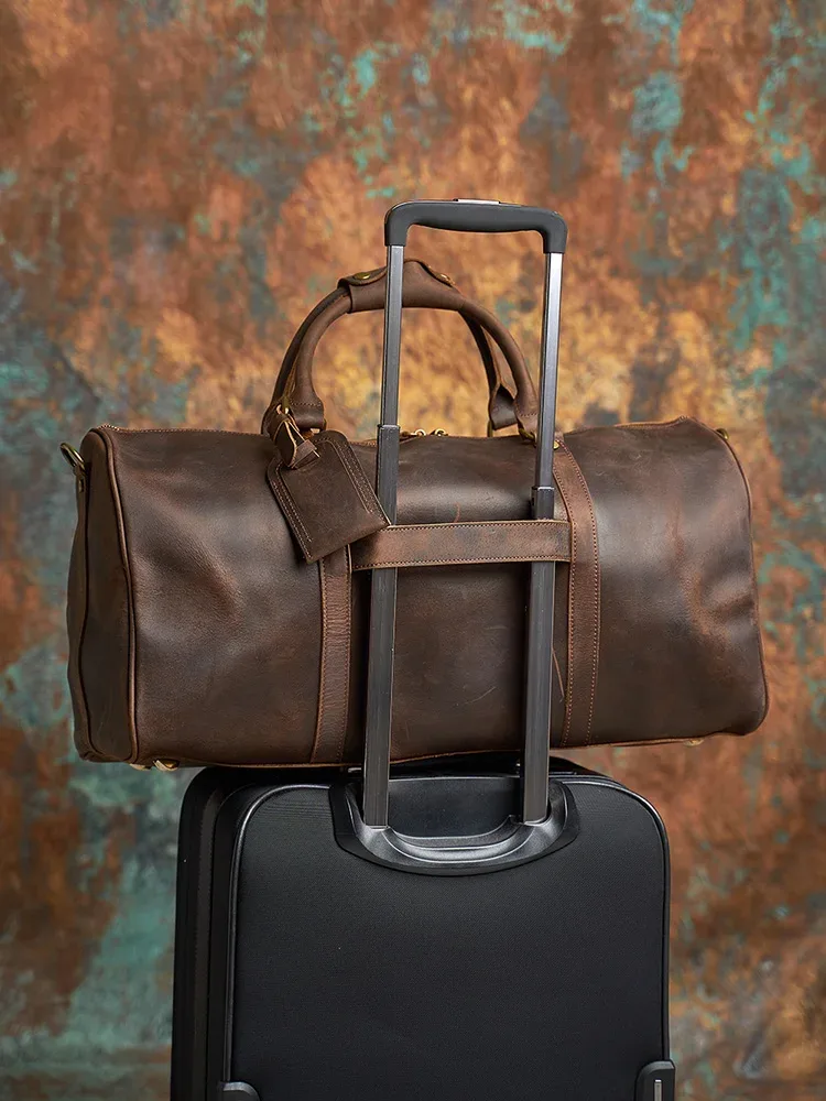 nasva-sac de voyage en cuir pour homme, sac à main vintage, sacs initiés, sacs de messager, sacs de sport, sacs pour ordinateur portable 15 pouces