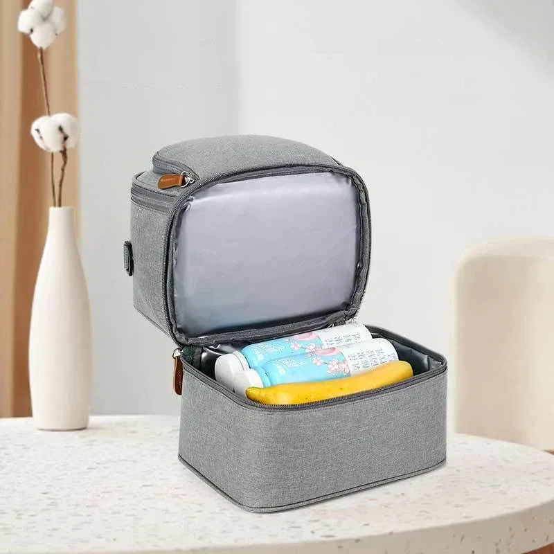sac à dos isotherme pour pique-nique, voyage, école, boîte à lunch, sacs de transport pour aliments frais, sac isotherme pour lait maternel, sac à main de conservation des aliments frais