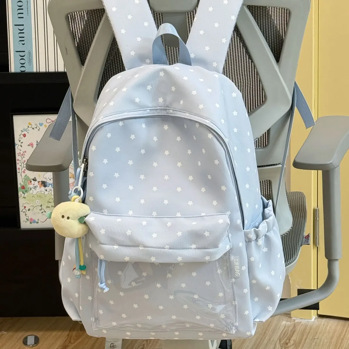 sac à dos scolaire grande capacité pour jeunes filles, décontracté, en nylon imperméable, motif à pois, style campus pour jeunes