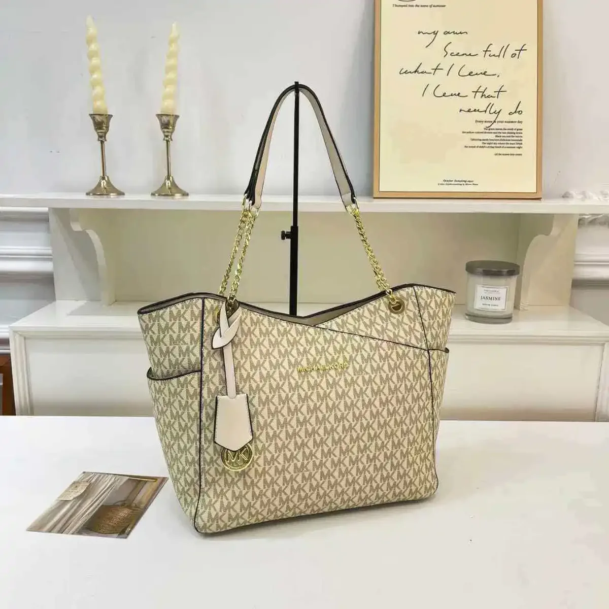 sac fourre-tout michael kors mk 2026 – divers styles, sac à bandoulière et à main avec chaîne