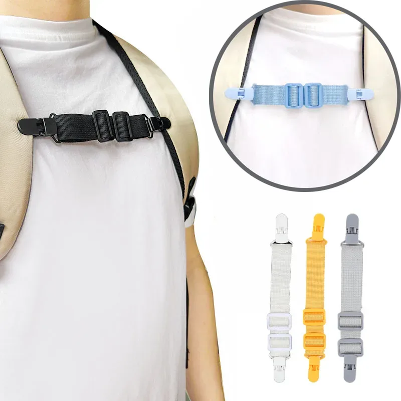 sac à dos antidérapant pour enfants, sangle d'épaule, décompression en nylon, harnais de poitrine réglable, sangle à clip, fermeture facile, dégagement rapide