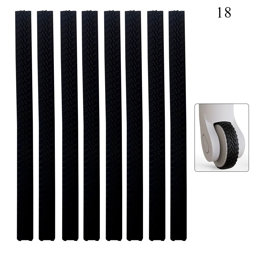 autocollants de protection pour roulettes de bagages, housses pour roulettes de valises, protections pour roulettes de chariots, réduction du bruit, accessoires pour roulettes