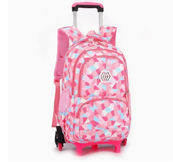sacs à dos à roulettes pour filles, sacs de voyage pour enfants, sacs à roulettes pour filles, sacs à dos à roulettes pour l'école