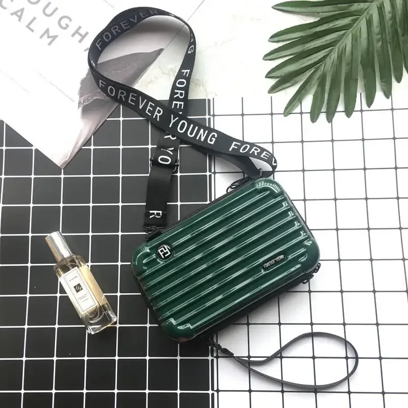 nouvelle mini valise, trousse de maquillage portable pour femme, trousse de maquillage grande capacité, trousse de maquillage imperméable à bandoulière pour extérieur