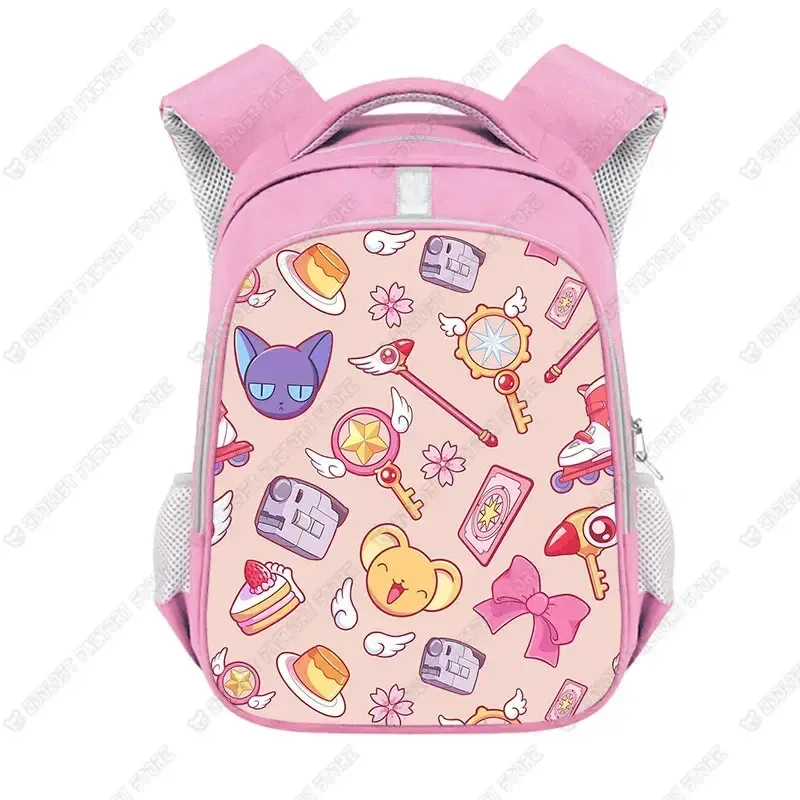 anime anime cardcaptor sakura sac à dos pour adolescente filles enfants sacs d'école femmes sacs à dos d'ordinateur portable enfants maternelle sac cadeau