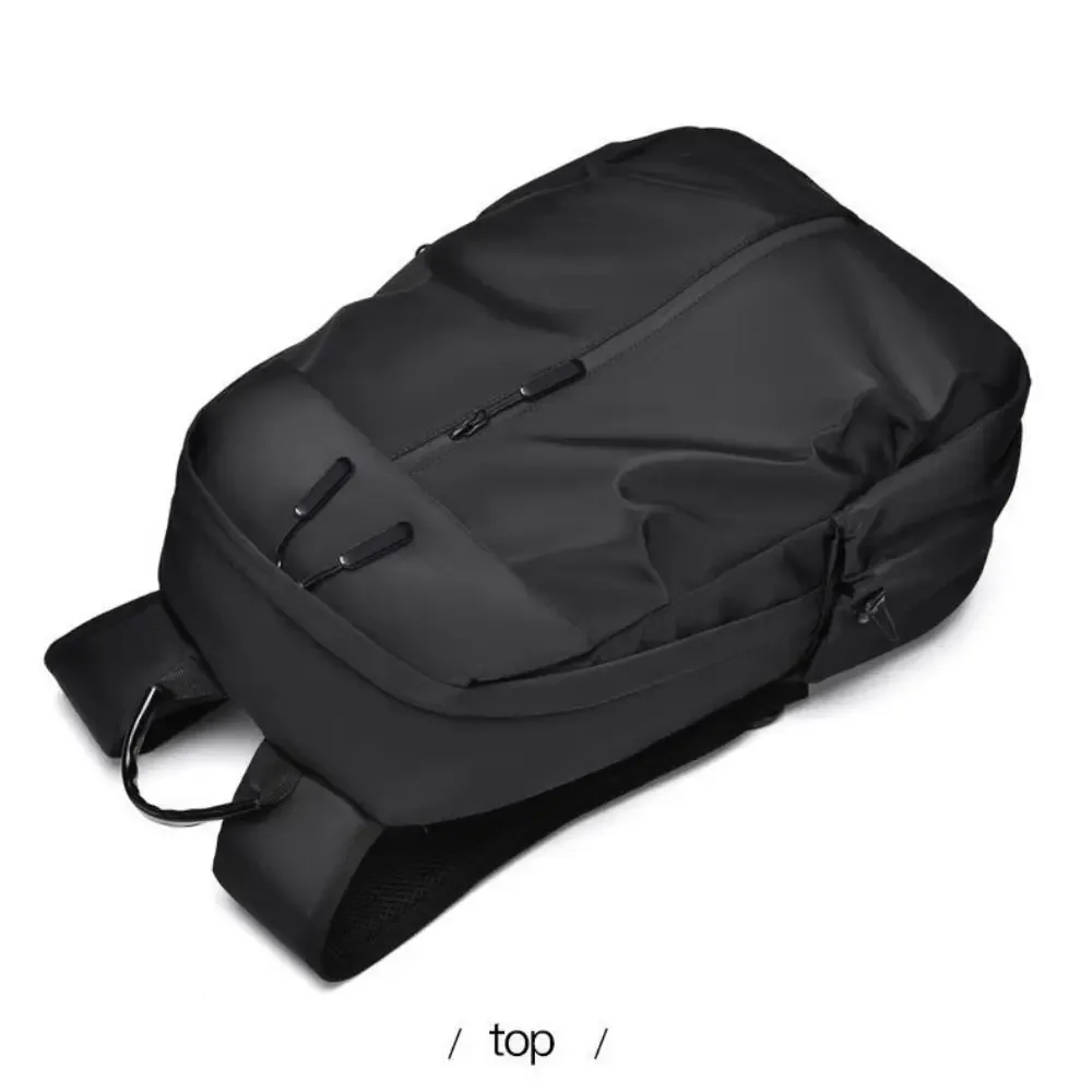 nouveau sac à dos polyvalent en nylon gris, noir, bleu, grande capacité, sac pour ordinateur, sac d'école lavable, pour hommes et femmes