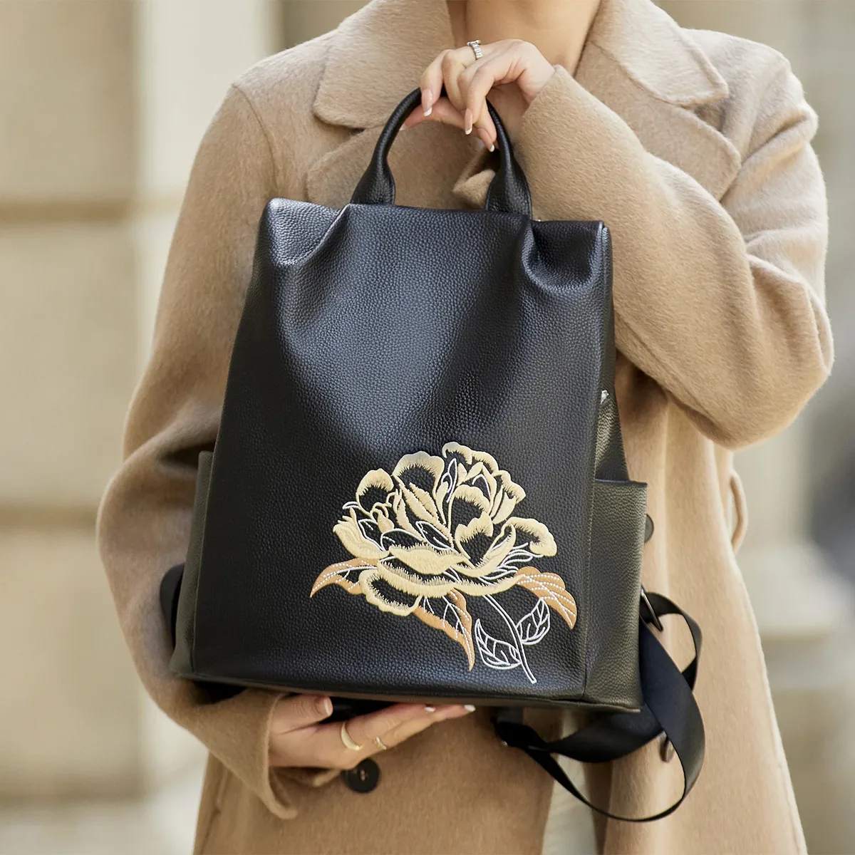 Sac à dos en cuir pour femme ZOOLER 2026, cuir pleine fleur 100% véritable, sac à dos tendance, sac de voyage, sac d'affaires pour filles # YC702