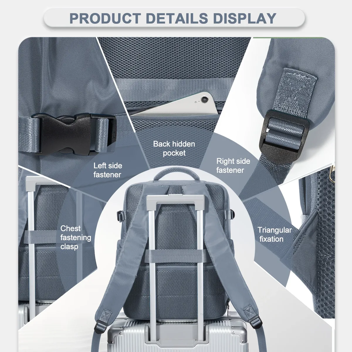 sac à dos de voyage ryanair 40x30x20, sac à dos décontracté pour cabine wizzair, sac à dos pour bagages à main, sac à dos décontracté, sac à dos pour ordinateur