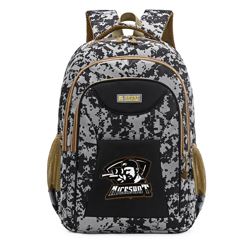 offre spéciale décontracté en plein air camouflage sac à dos oxford tissu grande capacité voyage sac à dos hommes mode à la mode marque sacs à bandoulière