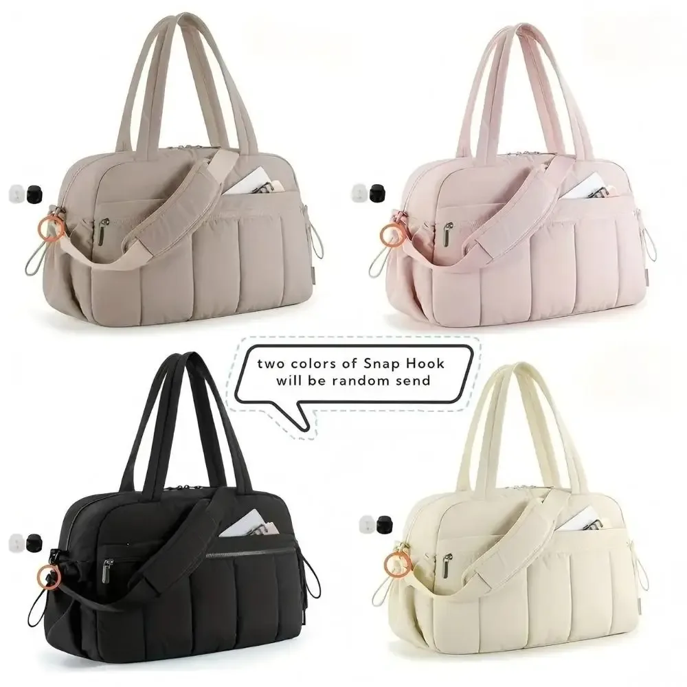 sac de sport en nylon cloud, grande capacité, léger, sac à main de yoga, sac de sport, séparation sèche et humide, imperméable, sac de rangement pour bagages