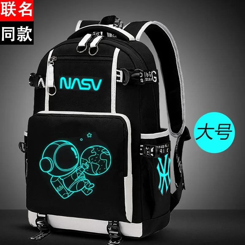 sac à dos lumineux imperméable, sac à dos décontracté léger, motif personnalisé, sac à dos tendance pour jeunes