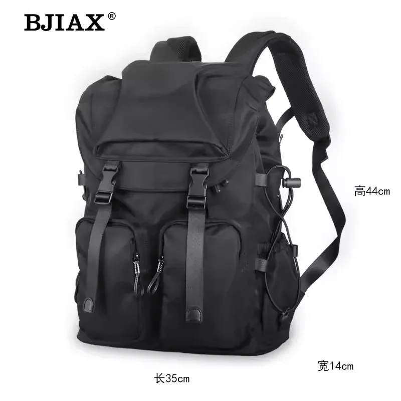 bjiax hommes sac à dos loisirs voyage ordinateur sac à dos simple version coréenne des lycéens mode tendance sac