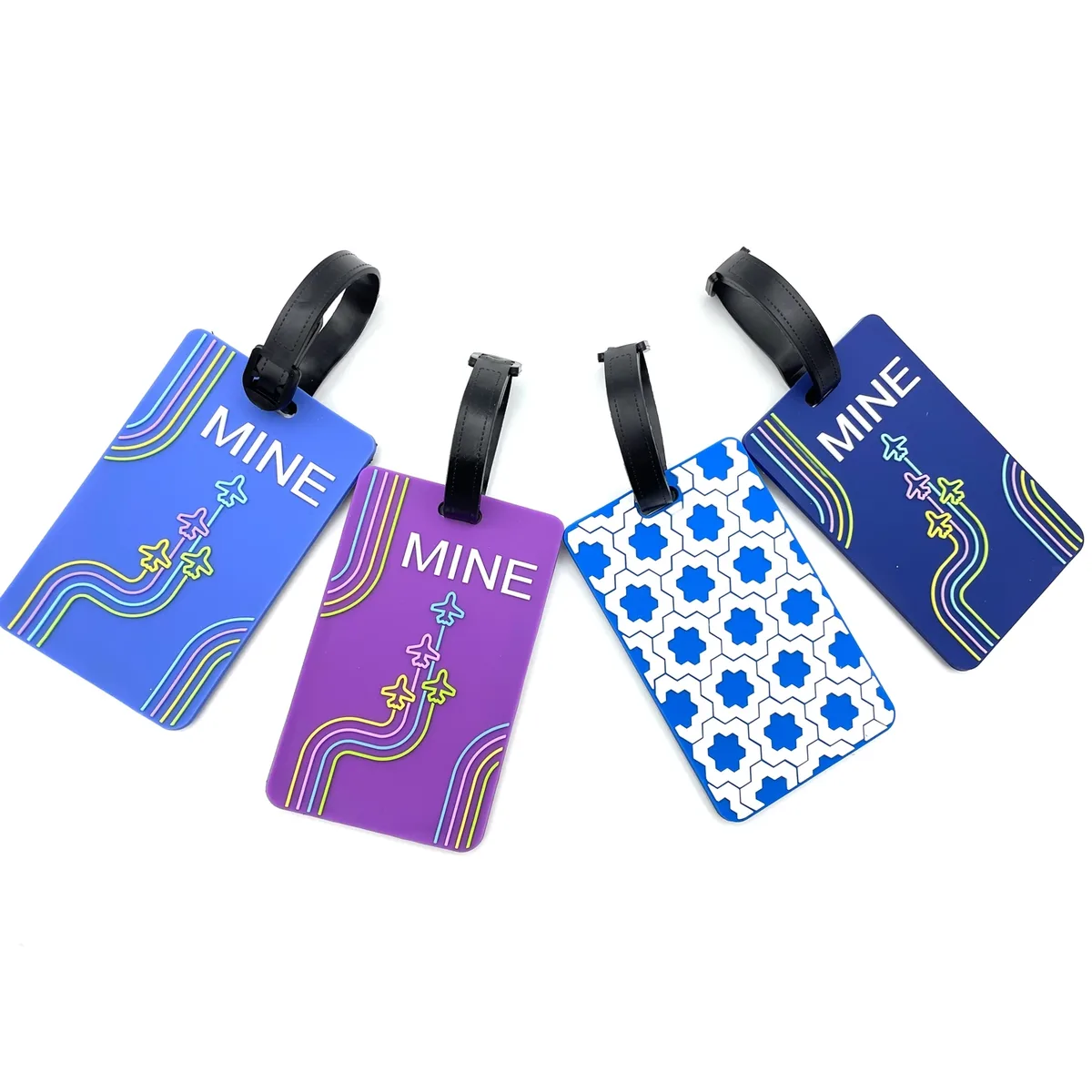 étiquette de bagage d'avion créative, accessoires de voyage mignons, étiquette de bagage, porte-adresse d'iden