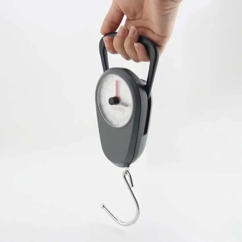 Balance à bagages électronique Portable avec ruban à mesurer, balance suspendue pour bagages de haute précision, compacte, couleur aléatoire