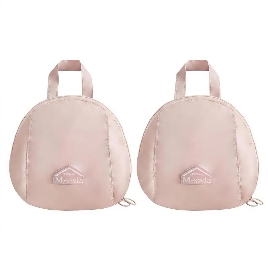 sac de rangement portable en fibre de polyester pour sous-vêtements, chaussettes et soutiens-gorge, en forme de boule, 1 ou 2 pièces