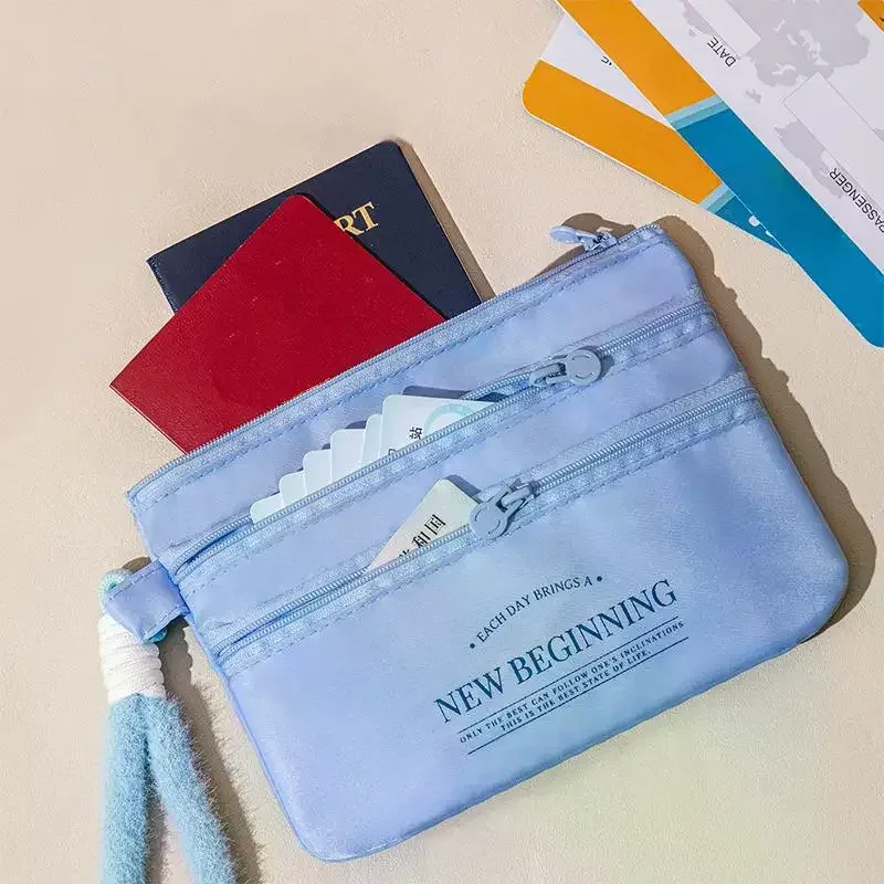 Portefeuille porte-passeport de voyage - Organisateur de cartes d'identité imperméable pour billets d'avion, visas, cartes d'embarquement et cartes de crédit