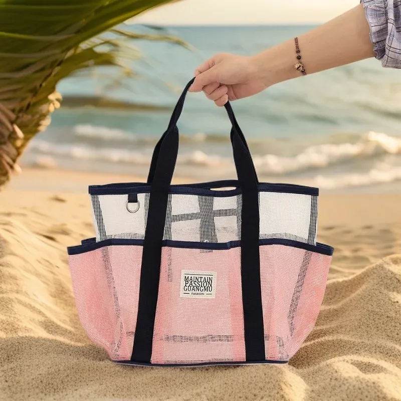 sac de natation de voyage, sac de plage portable, grande capacité, étanche, séparation sec/humide, sac de sport organisateur de rangement