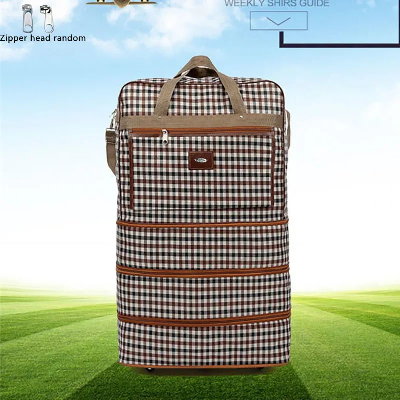 sac de voyage à roulettes extra large extensible, durable, léger et multi-couches pour des voyages et un rangement faciles, idéal pour les week-ends ou les séjours d'une nuit
