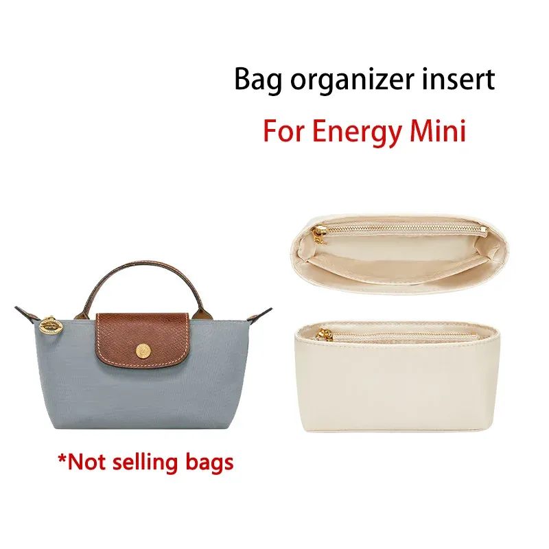 organisateur de sac en nylon pour longchamp energy, imperméable, durable, élégant, support de rangement, accessoires de modification de sac
