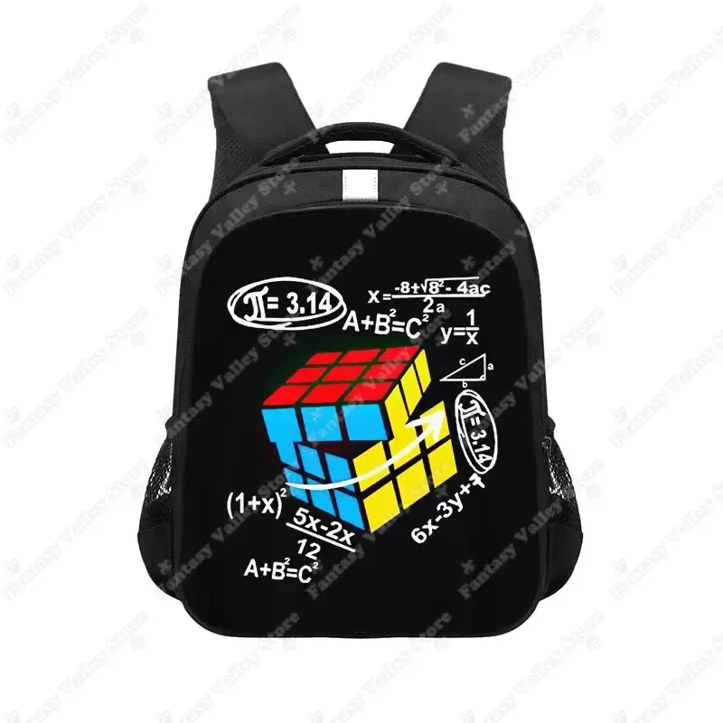sac à dos imprimé magic cube, carré magique, sac à dos pour enfants, sacs d'école pour adolescents, sac à dos pour ordinateur portable, sac de livre, cadeau