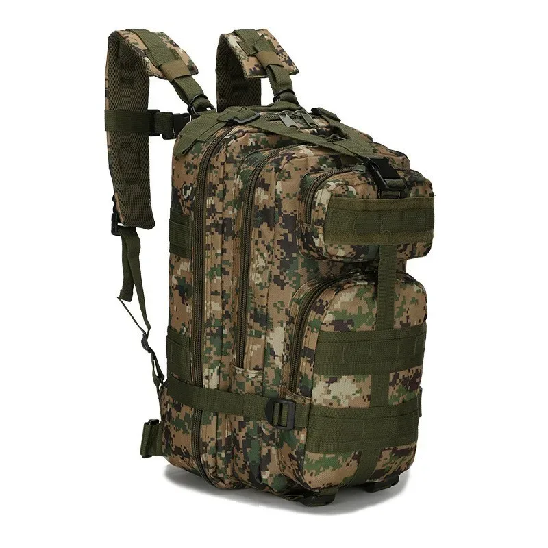 sac tactique militaire 30l, sac d'alpinisme pour sports de plein air oxford, sac à dos de camouflage étanche 3p pour camping voyage 11 couleurs
